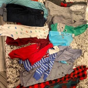 15 piece assorted baby boy bundle 3-6M/6M